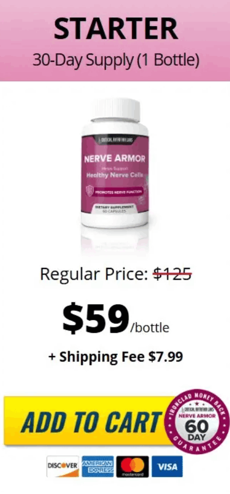 Nerve Armor 1 bottle price