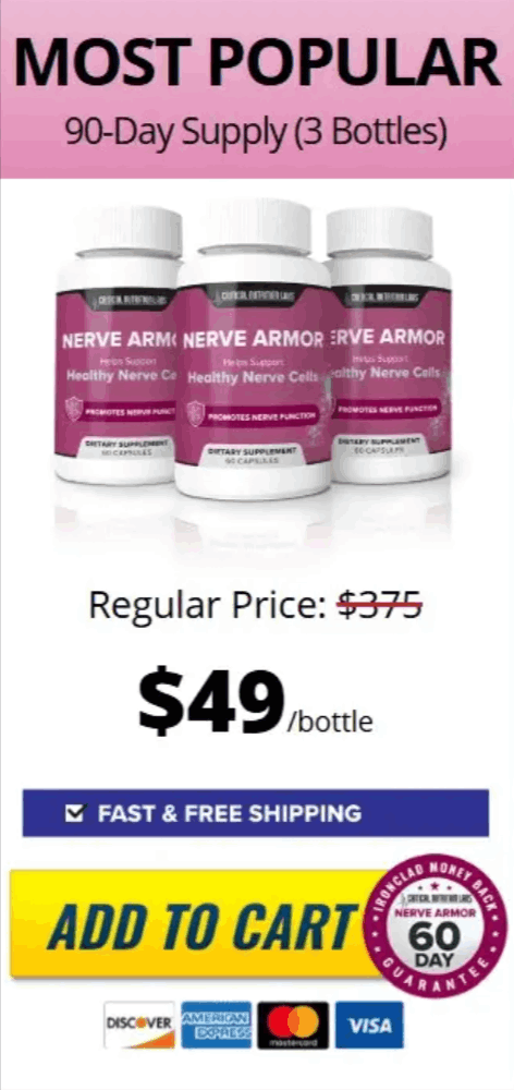 Nerve Armor price 3 bottle